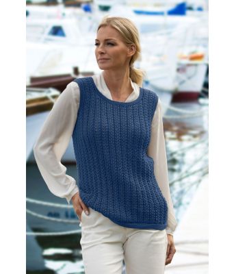 Mørk jeansblå Jekt vest - Viking 2014-09-525