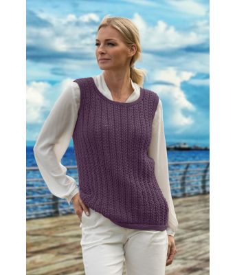 Jekt vest i mørk lavendel - Viking 2014-09-569