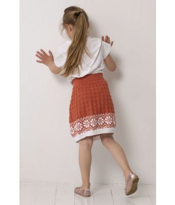 Oransje Lydia skjørt - Viking 2015-02b