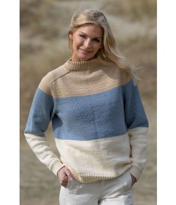 Dans strikkegenser i bomull Kathrine Sørland - Viking 2023-4a