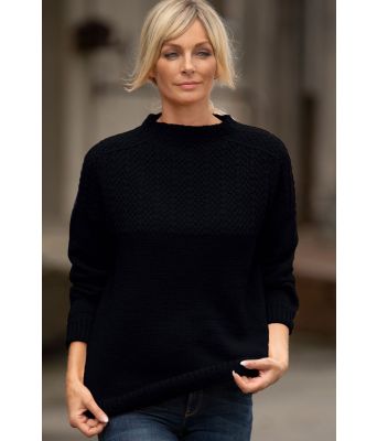 Svart Tandoori strikkegenser - Viking 2023-5-403