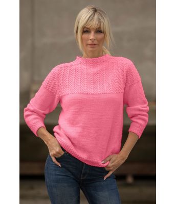 Rosa Tandoori genser - Viking 2023-5-465