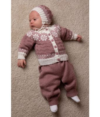 Lydia strikket hentesett til baby - Viking 2029-2