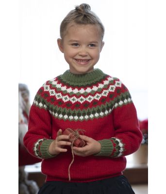 Nellik julegenser til barn - Viking 2032-1