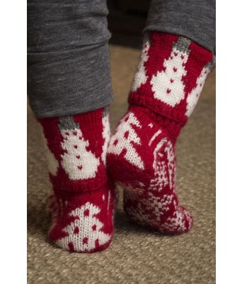 Vinterdrøm julsesokker med juletre - Viking 2032-13