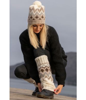 Kathrine lue og leggvarmere - Viking 2034-3