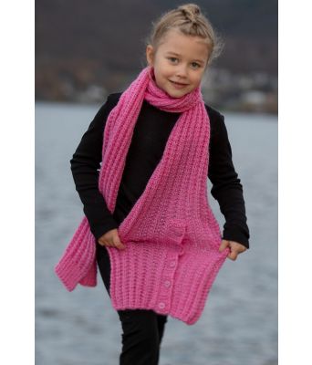 Rosa Sørland skjerf - Viking 2034-08b