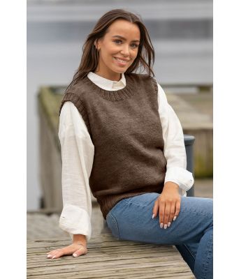 Brun Salvievest - Viking 2114-04-508