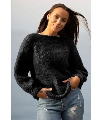 Svart Duos genser - Viking 2137-05-503