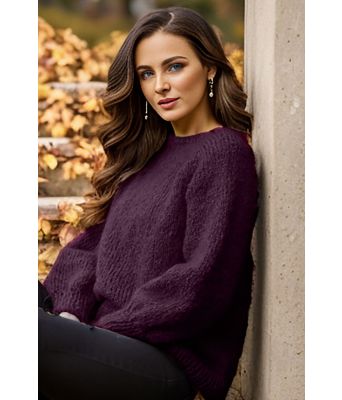 Burgunder Duos genser - Viking 2137-05-570