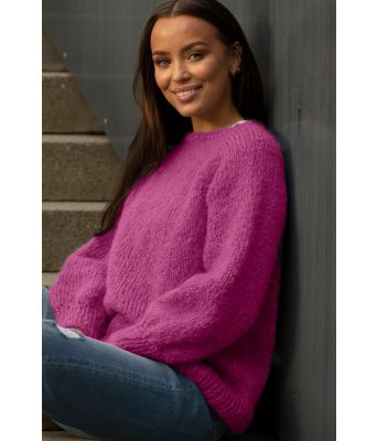 Duos genser i mørk cerise - Viking 2137-05-573