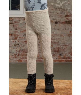 Rolling strikket bukse til barn - Viking 2204-07B