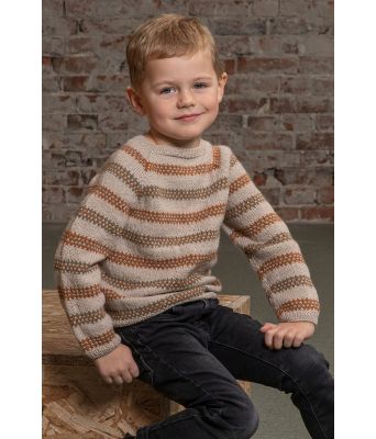 Rysle genser med striper - Viking 2204-09B