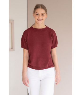 Basic strikket topp t skjorte - Viking 2216-04