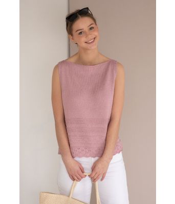 Malia strikketopp - Viking 2216-05