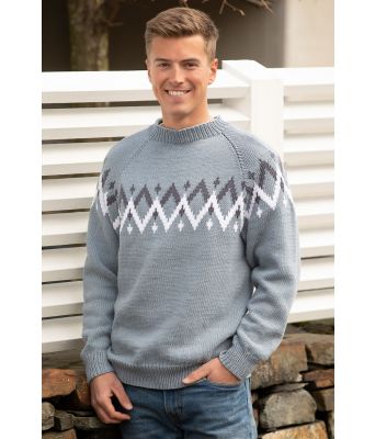 Masala strikkegenser til mann - Viking 2221-05