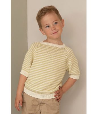 Solo stripete t-skjorte til barn - Viking 2222-03