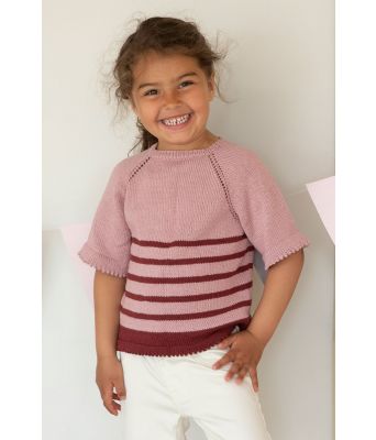 Moodi t-skjorte med raglan til barn - Viking 2222-06