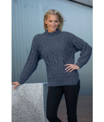 Jeansblå Skylar genser - Viking 2226-01-327