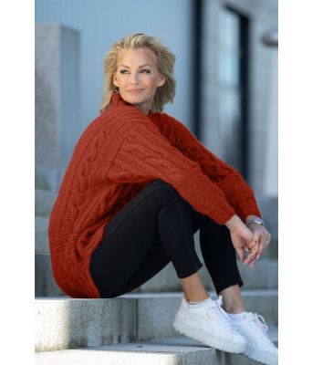 Burgunder Skylar genser - Viking 2226-01-354