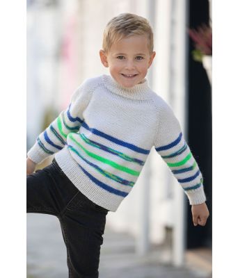 North genser med striper - Viking 2232-2