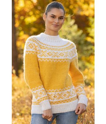 Gul Dorado genser - Viking 2301-06