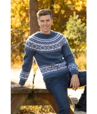 Blå Dorado genser - Viking 2301-07