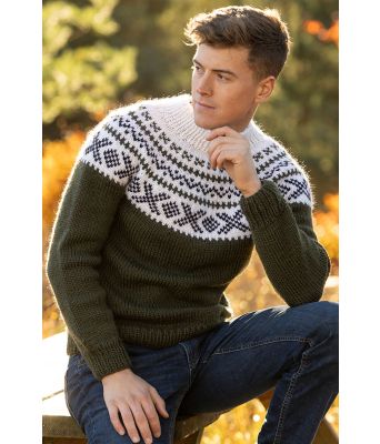 Miranda strikkegenser til herre - Viking 2301-16C