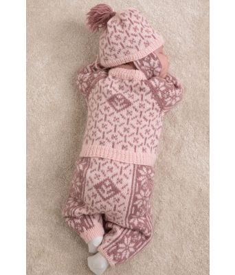 Ellinor sett til baby i lys rosa - Viking 2304-01B