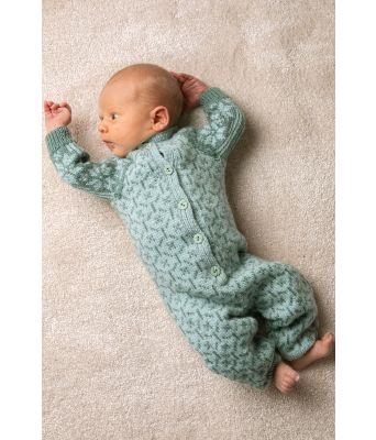 Ellinor strikket dress til baby - Viking 2304-04