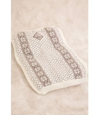 Ellinor strikket vognteppe til baby - Viking 2304-11