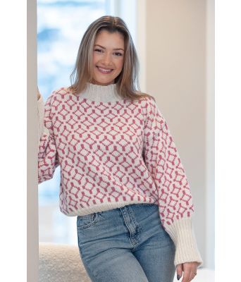 Supporting strikkegenser Elisabeth Asserson- Viking 2307-7