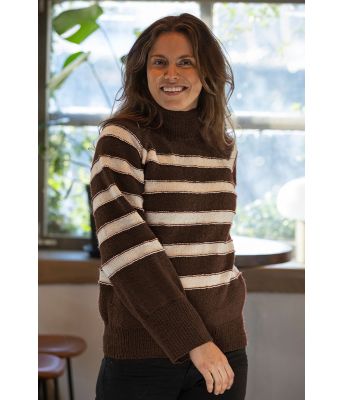 Mocha genser Amalie Iuel - Viking 2311-7