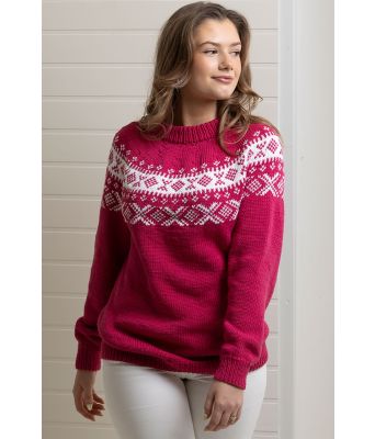 Cerise Sildre genser - Viking 2315-3B