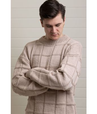 Beige Kratt genser - Viking 2315-5B