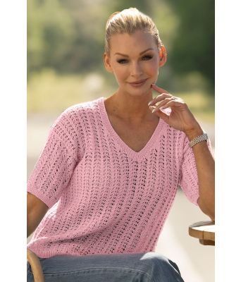Pudderrosa Valli t-skjorte - Viking 2320-1-416