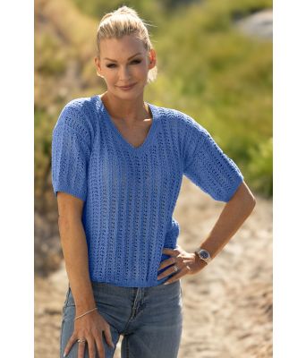 Himmelblå Valli t-skjorte - Viking 2320-1-425