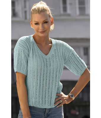 Valli t-skjorte i lys petrol - Viking 2320-1-426