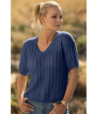 Mørkeblå Valli t-skjorte - Viking 2320-1-427