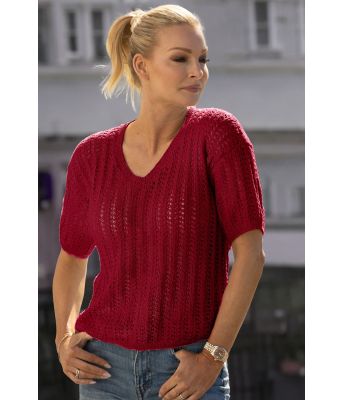 Rød Valli t-skjorte - Viking 2320-1-450