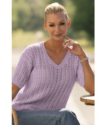 Lyst lilla Valli t-skjorte - Viking 2320-1-467