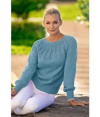 Blå Una genser - Viking 2320-8-423