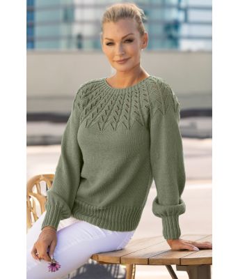Grønn Una genser - Viking 2320-8-434