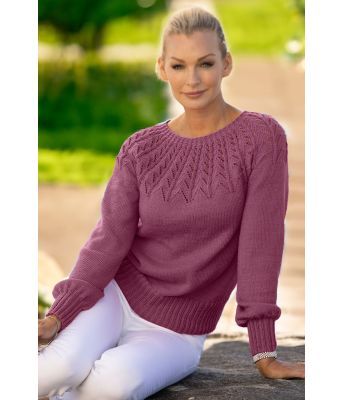 Burgunder Una genser - Viking 2320-8-462