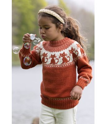 Katte genser til barn - Viking 2323-4