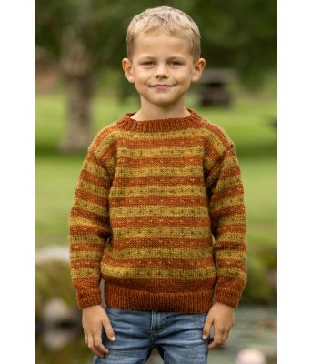 Rustfarget Narve genser - Viking 2332-05B