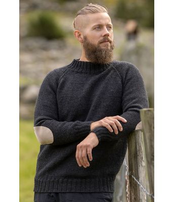 Koksgrå Ullin genser - Viking 2336-14B