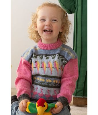 Flamingo genser - Viking 2401-6