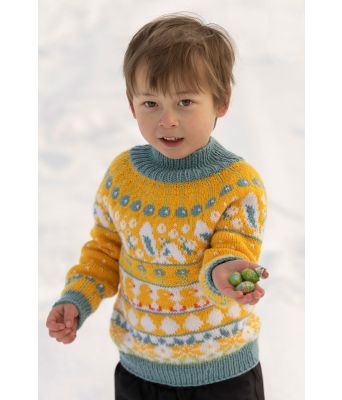 Påskestemning ngenser, petrol - Viking 2412-02B