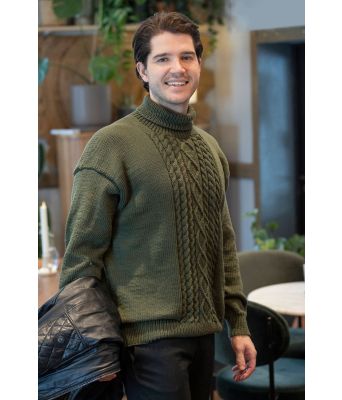 Pedergenser med aran mønster - Viking 2414-4-433